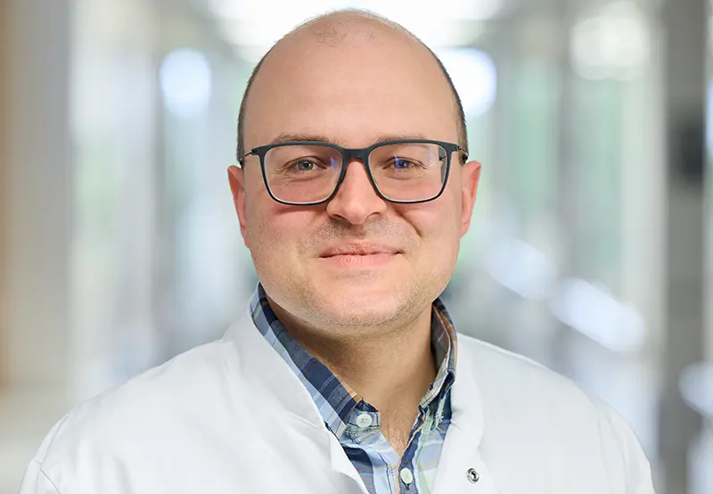 Michael Barthels, Oberarzt, Endoprothetik, Wechselendoprothetik und Rheumaorthopädie, Klinik Markgröningen