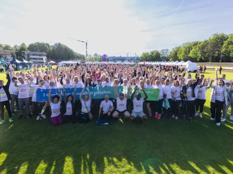 Mannschaftsbild LKZ Firmenlauf 