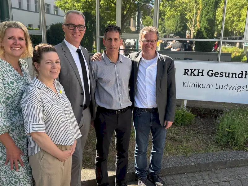 Sabrina Förstner, Idan Sagi, Dr. Marc Nickel, Asaf Langleben, Rainer Gessler