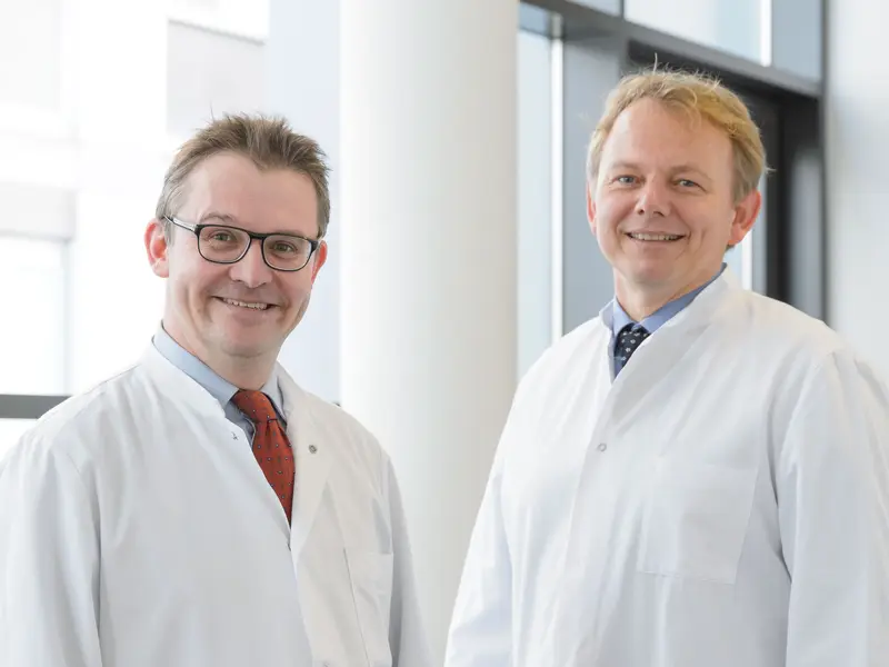 Vortragsveranstaltung des Darmzentrums Bruchsal, Prof. Richter und Prof. Ganten