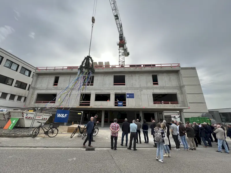 Richtfest D-Neubau, Fürst-Stirum-Klinik Bruchsal 