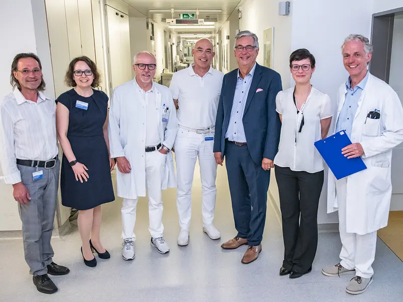 Besuch Landrat und Aufsichtsratsvorsitzender Allgaier, RKH Gesundheit 