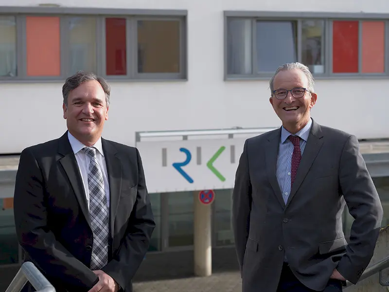 Gelenkzentrum Schwarzwald in Neuenbürg erzielt hervorragende Qualitätsdaten, Dr. Heder und Prof. Sell