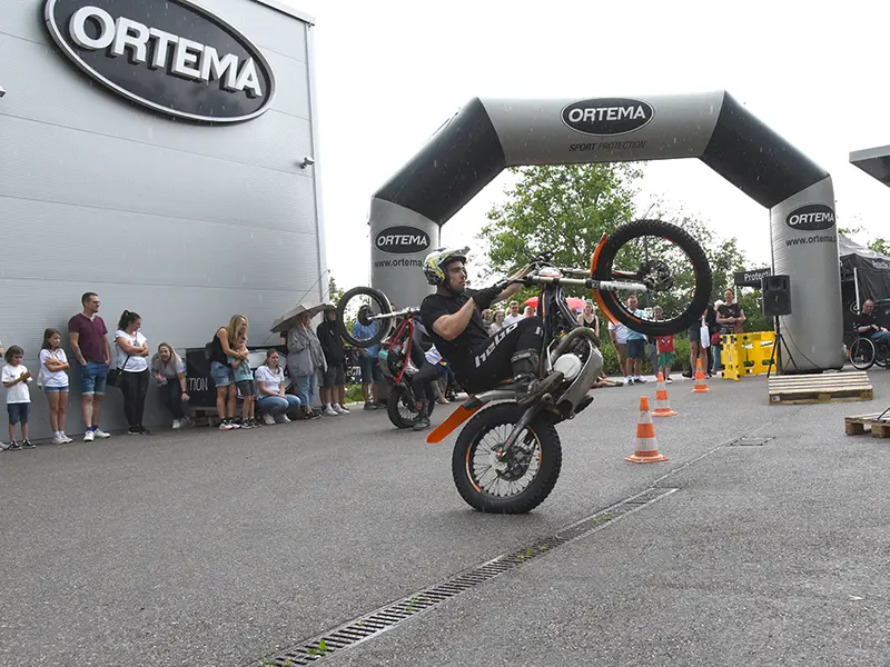 Trialshow, Motor-Sport-Club Marbach,Tag der offenen Tür, Klinik Markgröningen 