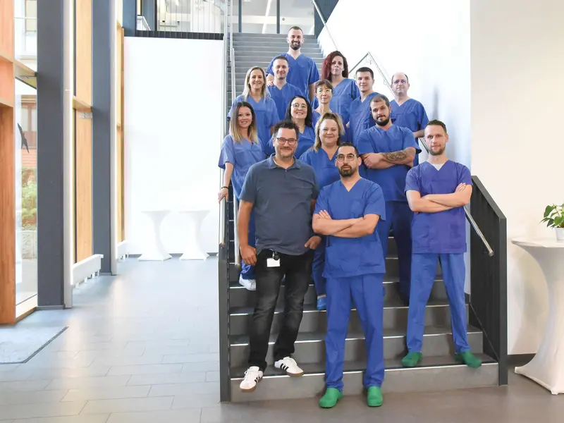 Team der AEMP in Markgröningen, Zertifizierung für hohe Qualität bei Aufbereitung von Medizinprodukten 