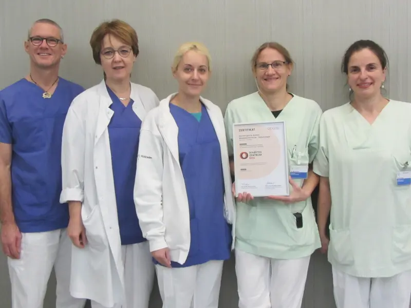 Zertifizierung Diabetesstation, RKH Rechbergklinik Bretten