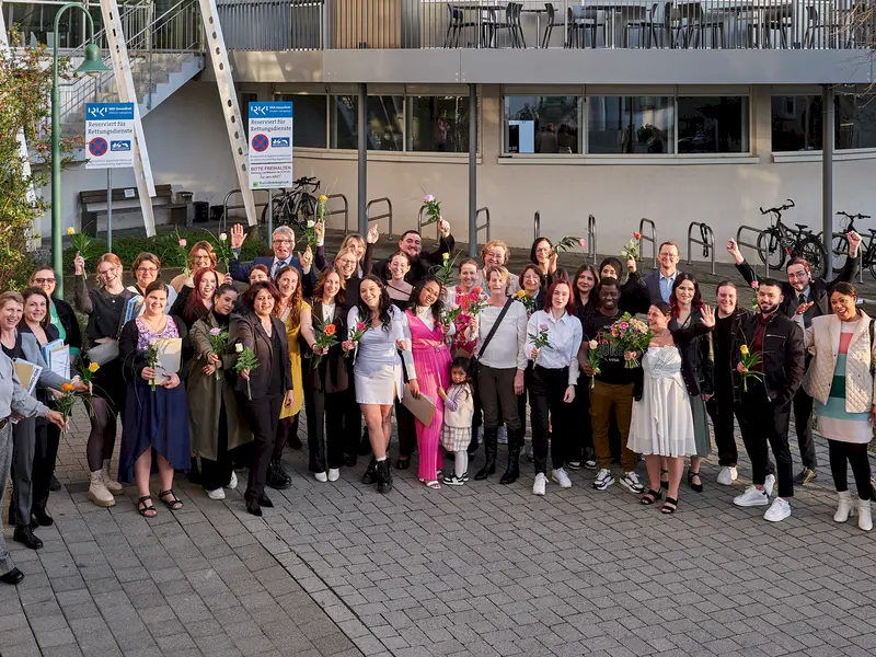 52 Absolventen der Berufsfachschule für Pflege in Ludwigsburg