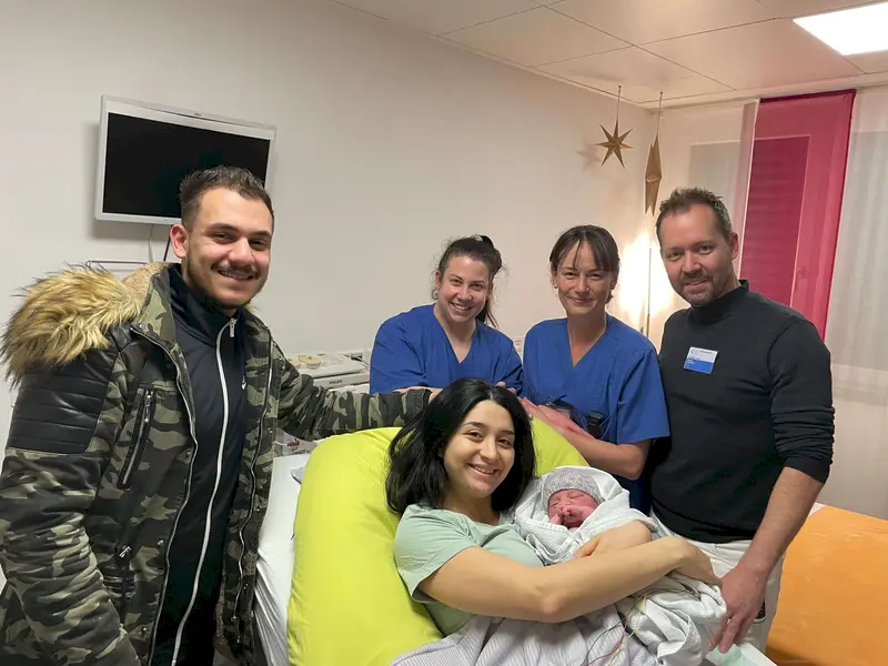 Neujahrsbaby 2025 Bruchsal