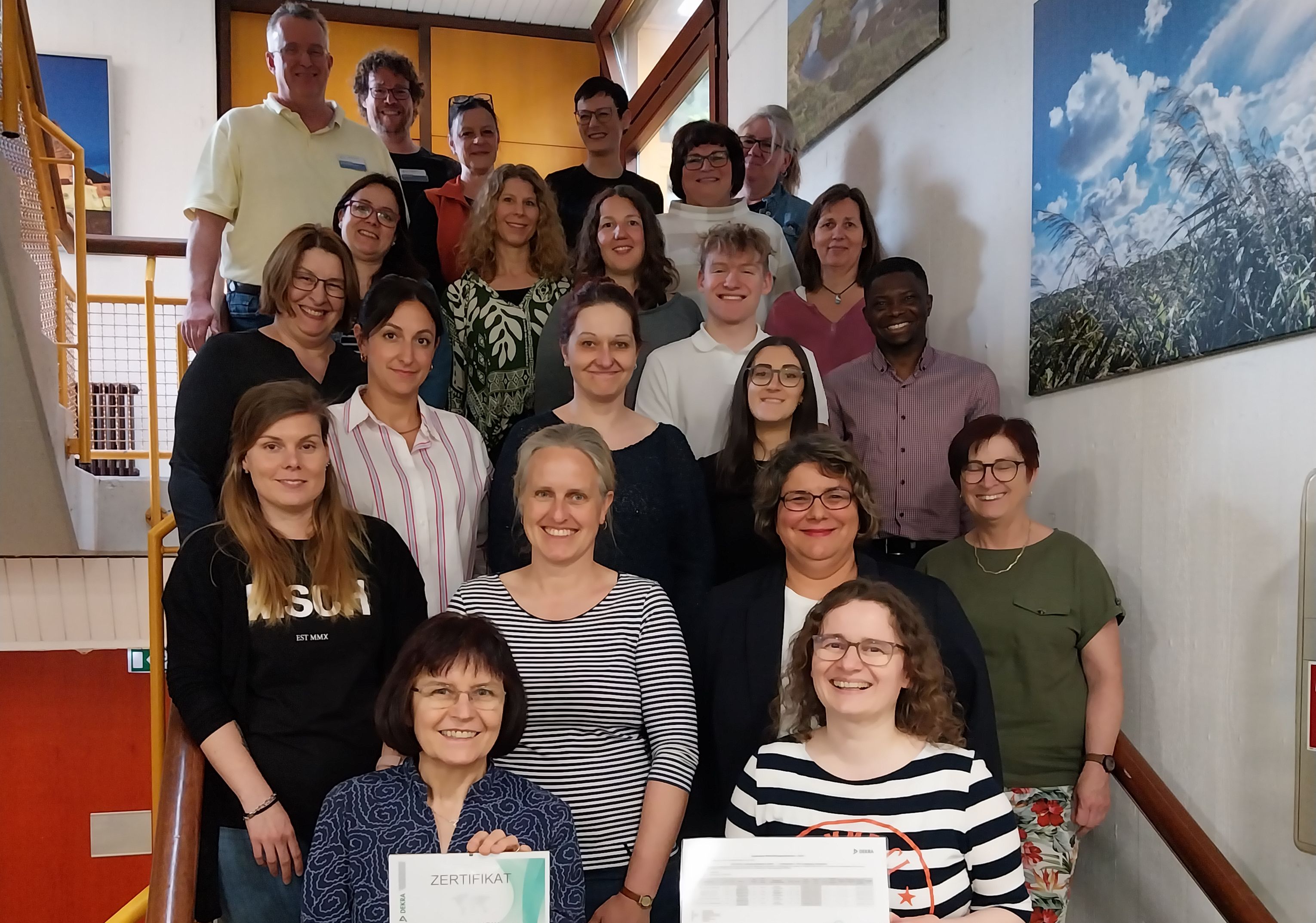 Qualitätssiegel für die Berufsfachschule für Pflege in Ludwigsburg