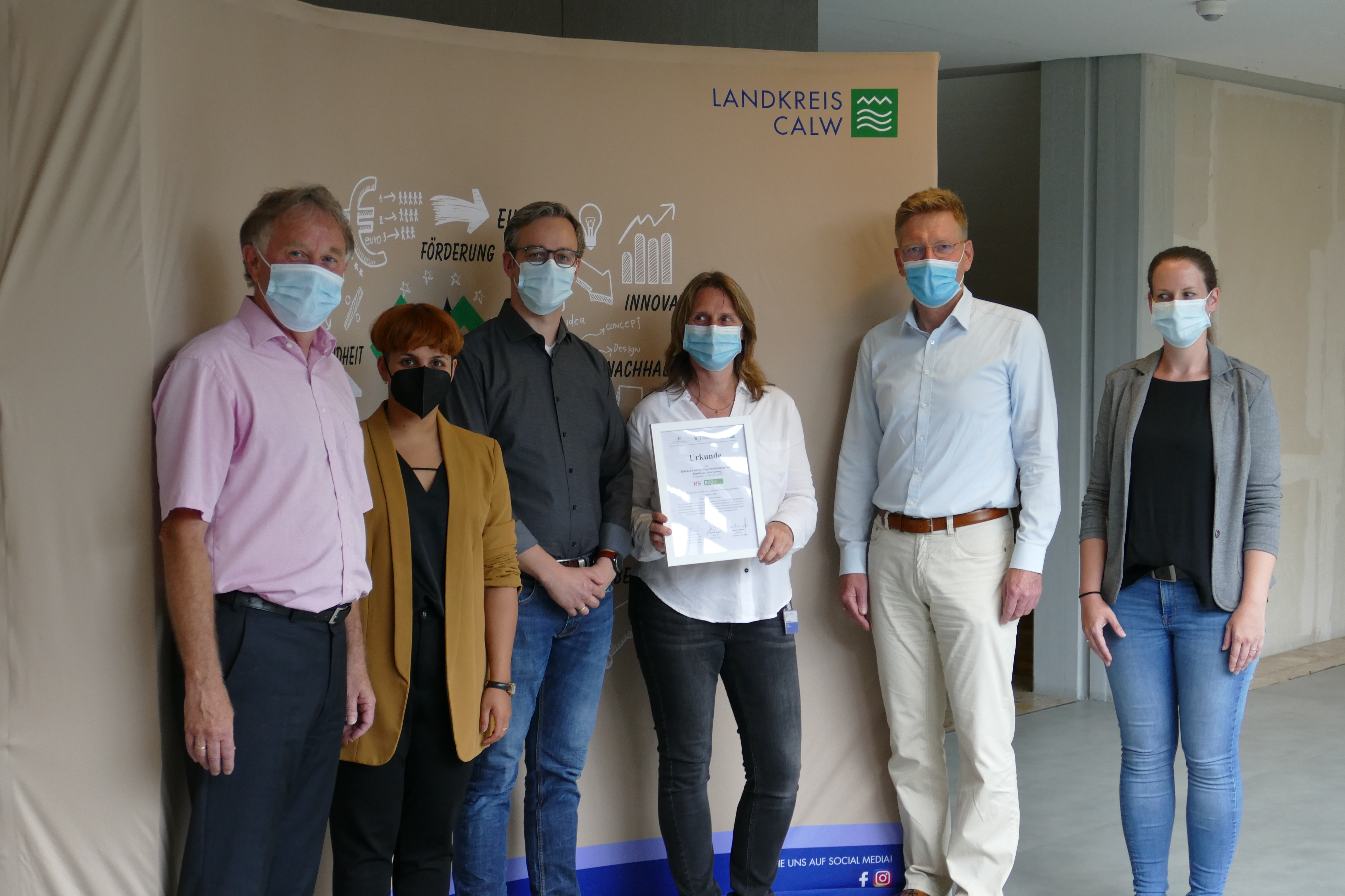 ECOfit Urkundenübergabe