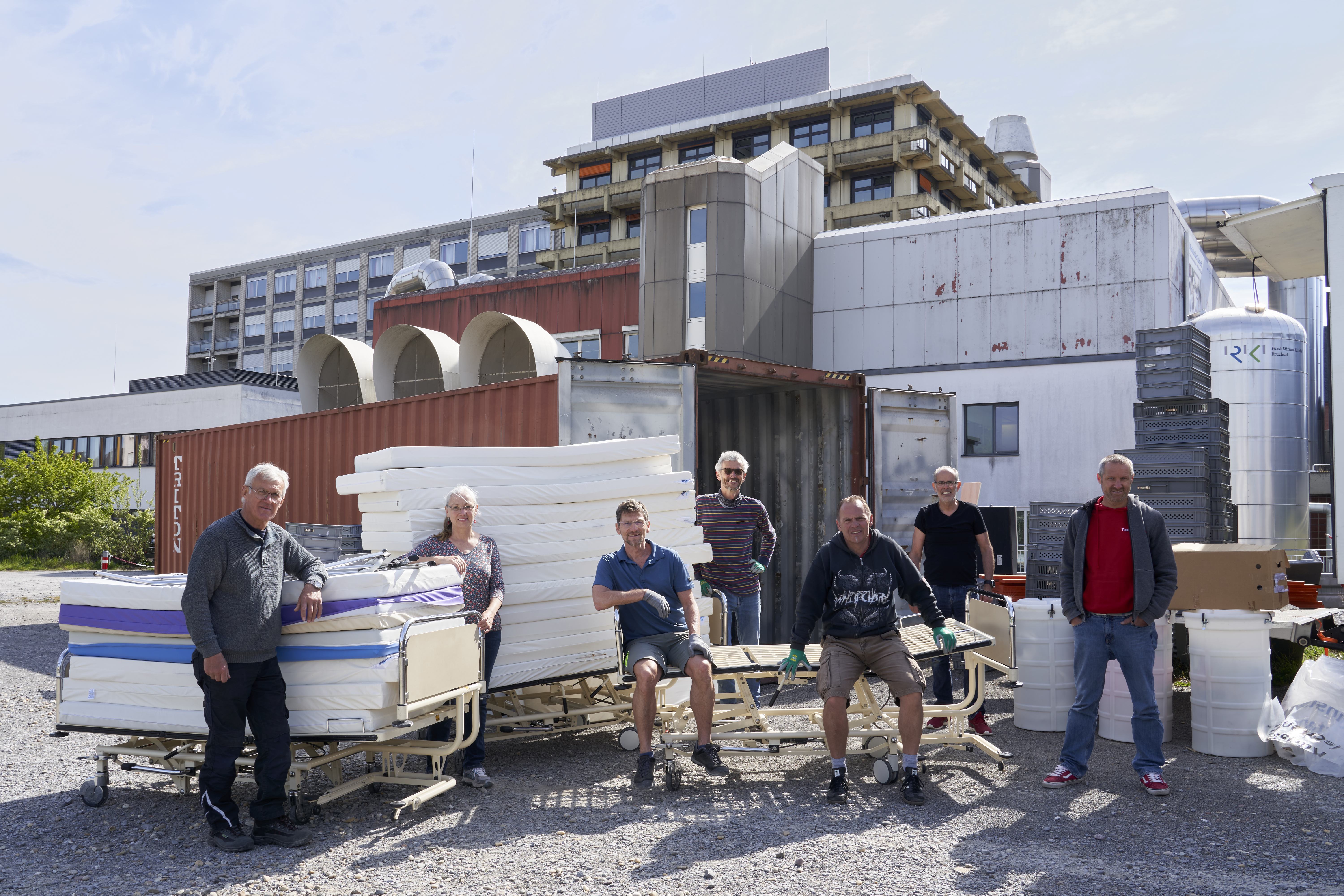 Ludwigsburg Patientenbetten für Afrika