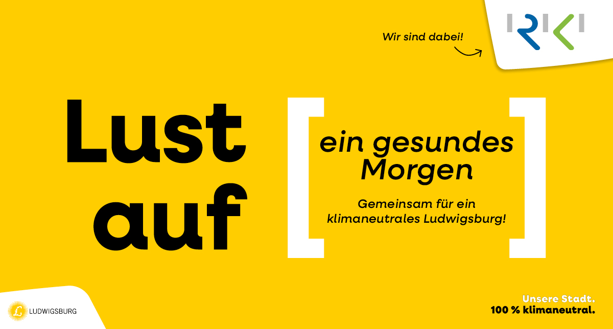 Flyer Lust auf [ein gesundes Morgen], Kampagne für Klimaneutralität 